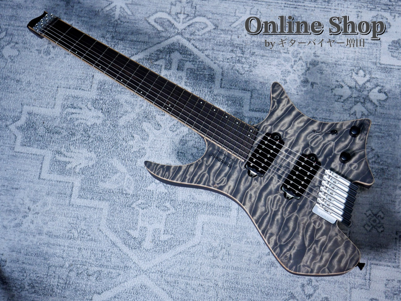 HOLD】USED 2020 strandberg Boden J7 Custom 6A Quilted Maple Gray