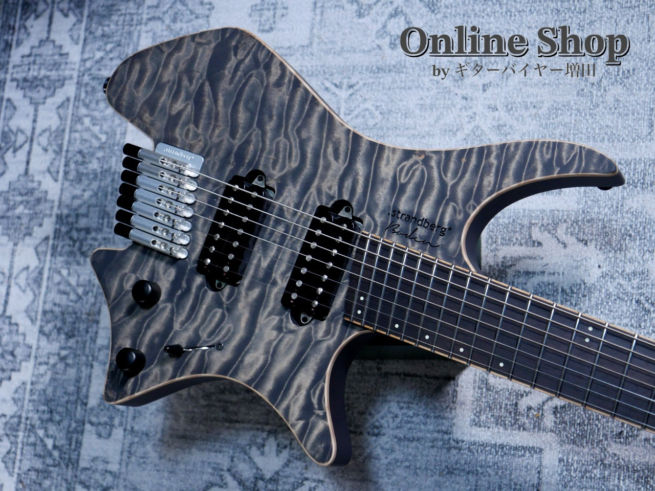 HOLD】USED 2020 strandberg Boden J7 Custom 6A Quilted Maple Gray