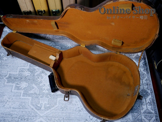 VINTAGE Lifton 1940s~1950s Brown Case for 17" guitars