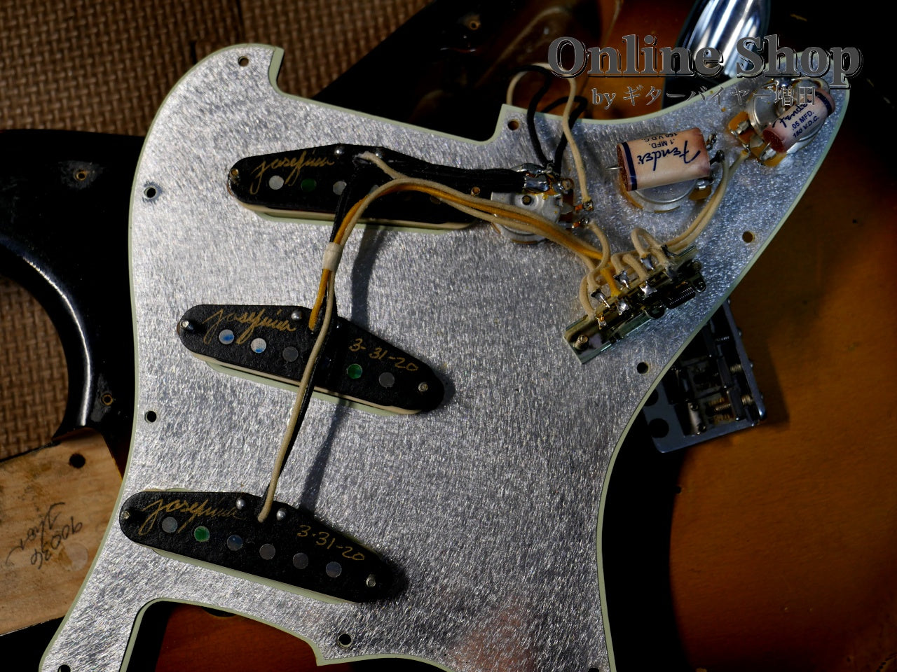 USED 2020 Fender Custom Shop MBS "Ron Thorn" 1962 Stratocaster Relic Wide Black 2 Color Sunburst