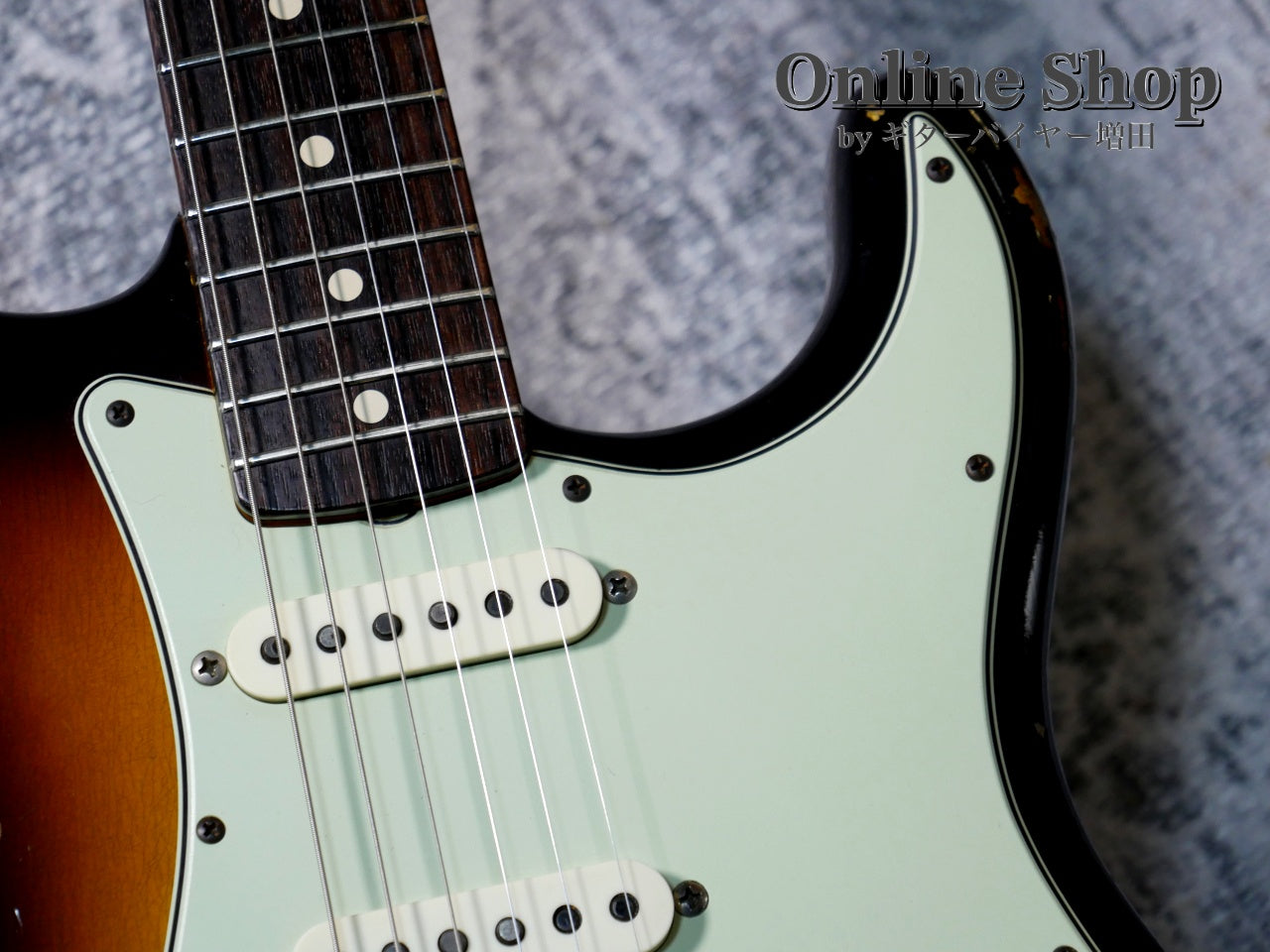 USED 2020 Fender Custom Shop MBS "Ron Thorn" 1962 Stratocaster Relic Wide Black 2 Color Sunburst