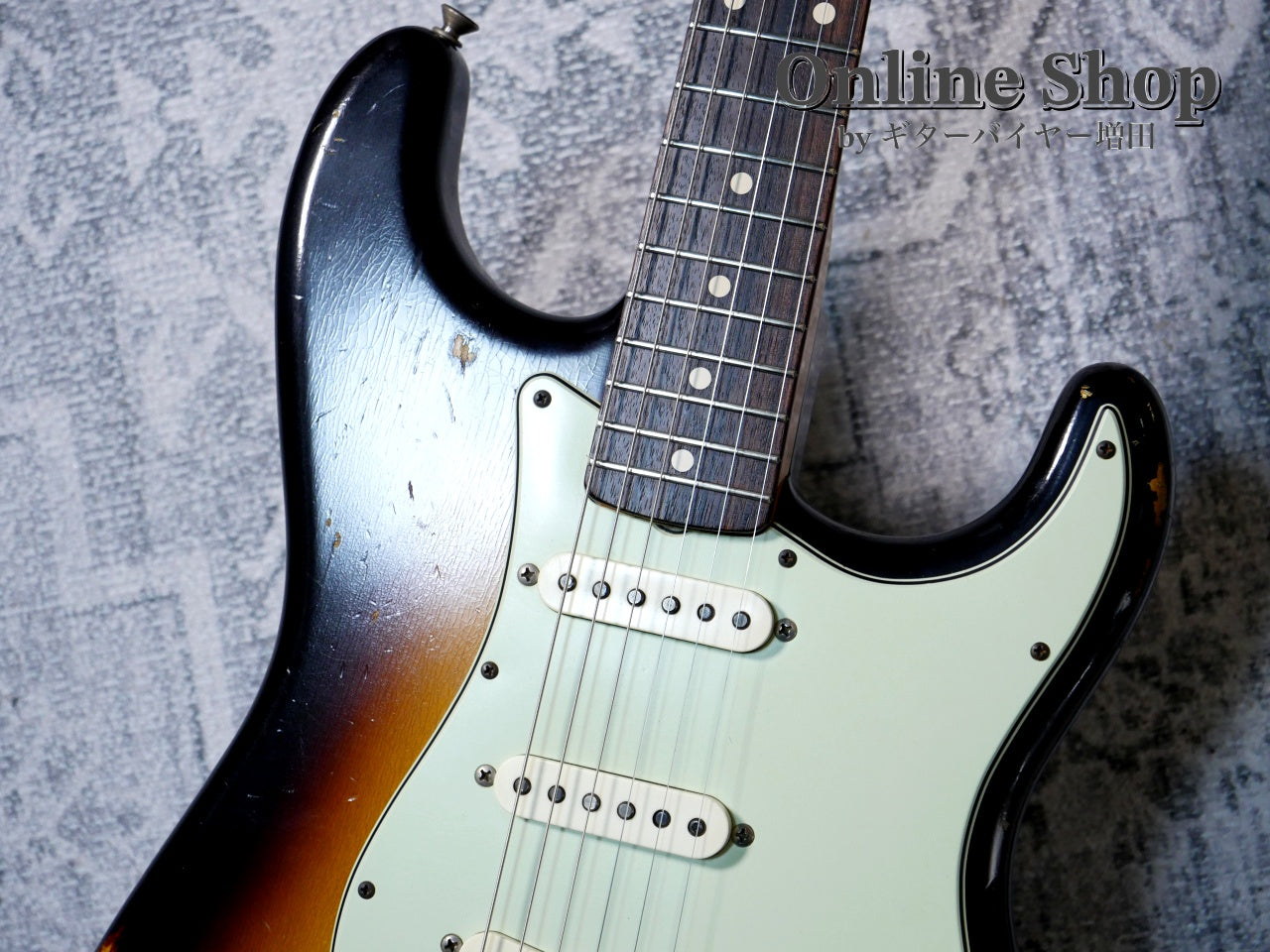 USED 2020 Fender Custom Shop MBS "Ron Thorn" 1962 Stratocaster Relic Wide Black 2 Color Sunburst
