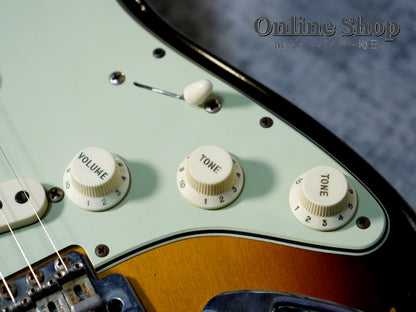 USED 2020 Fender Custom Shop MBS "Ron Thorn" 1962 Stratocaster Relic Wide Black 2 Color Sunburst