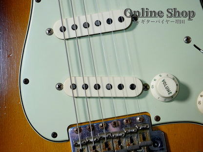 USED 2020 Fender Custom Shop MBS "Ron Thorn" 1962 Stratocaster Relic Wide Black 2 Color Sunburst