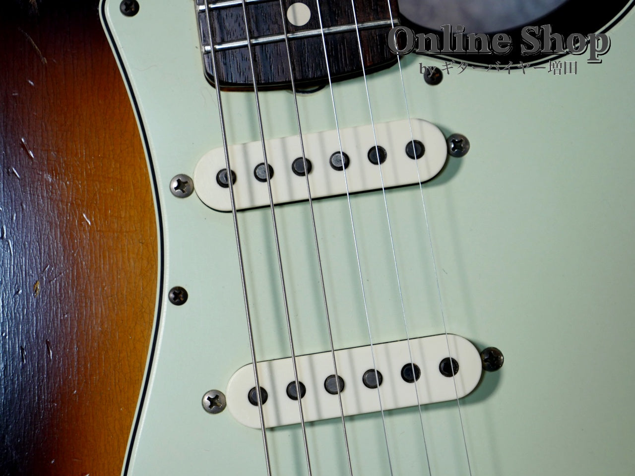USED 2020 Fender Custom Shop MBS "Ron Thorn" 1962 Stratocaster Relic Wide Black 2 Color Sunburst