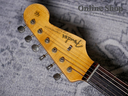 USED 2020 Fender Custom Shop MBS "Ron Thorn" 1962 Stratocaster Relic Wide Black 2 Color Sunburst