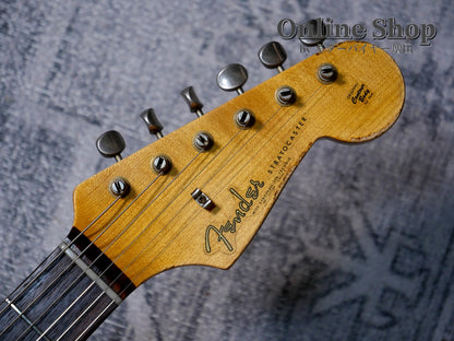 USED 2020 Fender Custom Shop MBS "Ron Thorn" 1962 Stratocaster Relic Wide Black 2 Color Sunburst
