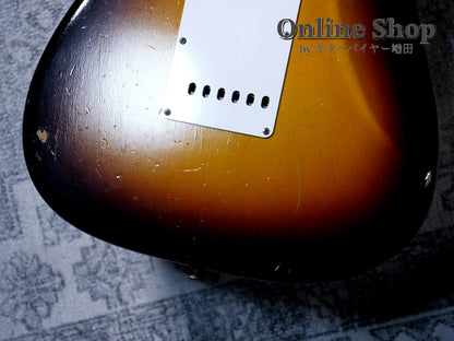 USED 2020 Fender Custom Shop MBS "Ron Thorn" 1962 Stratocaster Relic Wide Black 2 Color Sunburst