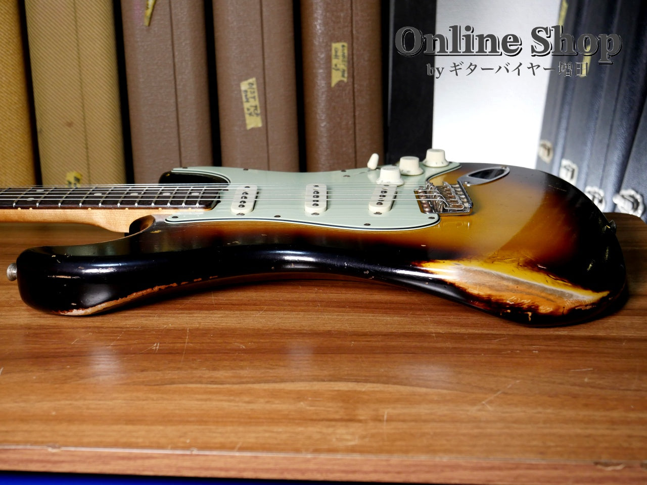 USED 2020 Fender Custom Shop MBS "Ron Thorn" 1962 Stratocaster Relic Wide Black 2 Color Sunburst