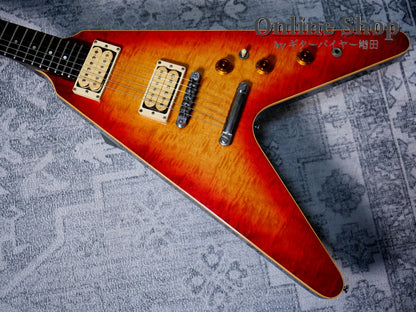 VINTAGE/USED 1981 Gibson "The V" CMT Cherry Sunburst