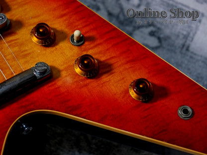 VINTAGE/USED 1981 Gibson "The V" CMT Cherry Sunburst