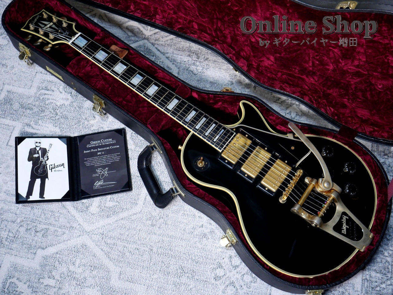 USED 2008 Gibson Custom Shop Jimmy Page Signature Les Paul Custom