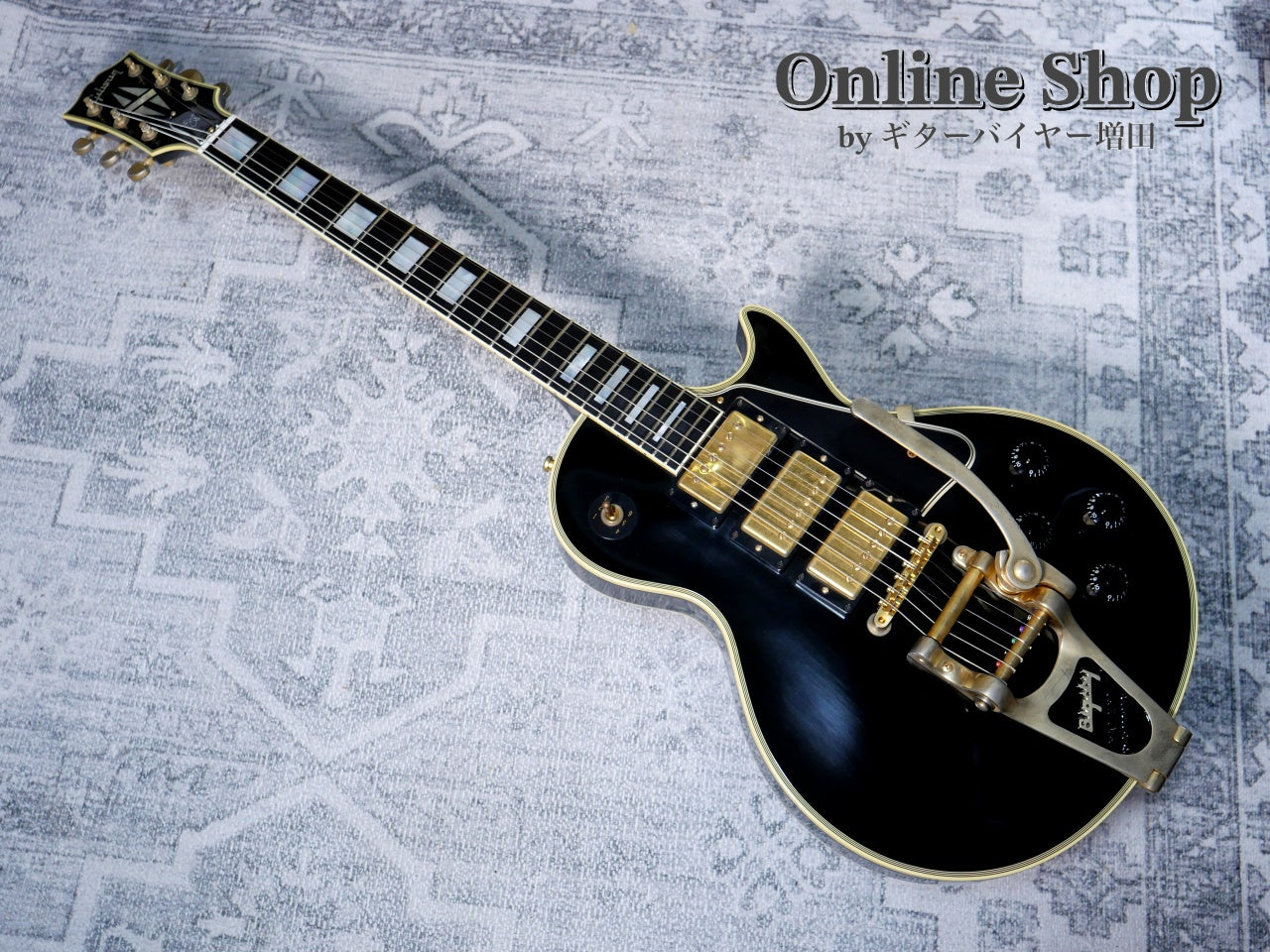 USED 2008 Gibson Custom Shop Jimmy Page Signature Les Paul Custom Ebony VOS