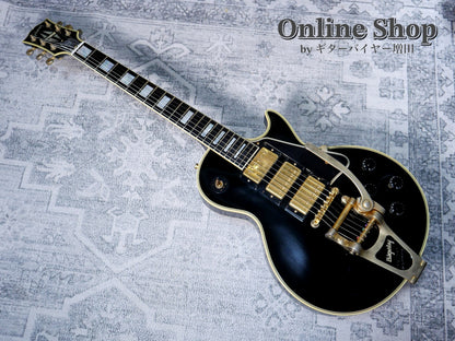 USED 2008 Gibson Custom Shop Jimmy Page Signature Les Paul Custom Ebony VOS