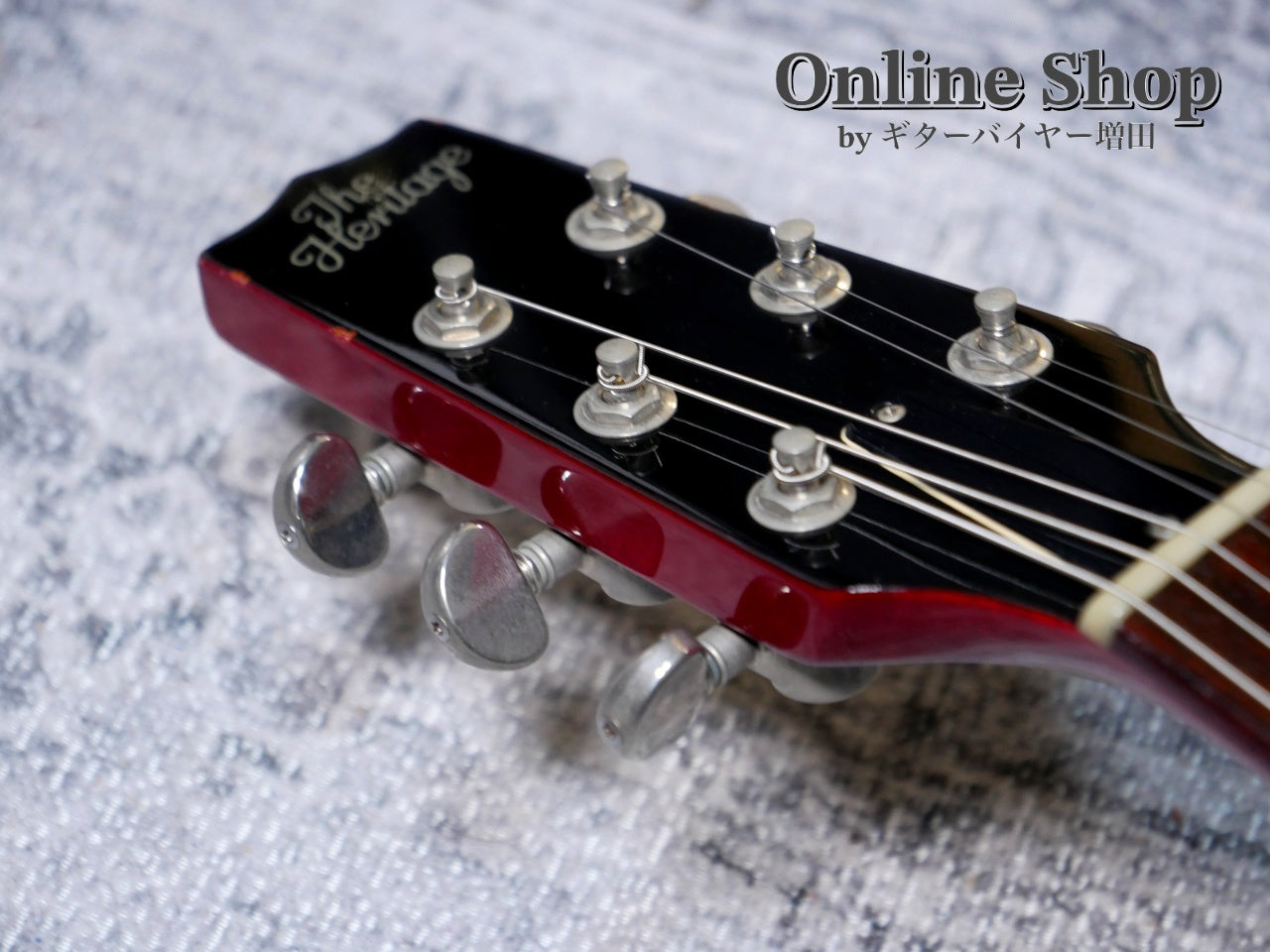 USED 2007 Heritage Guitars H-137 Cherry