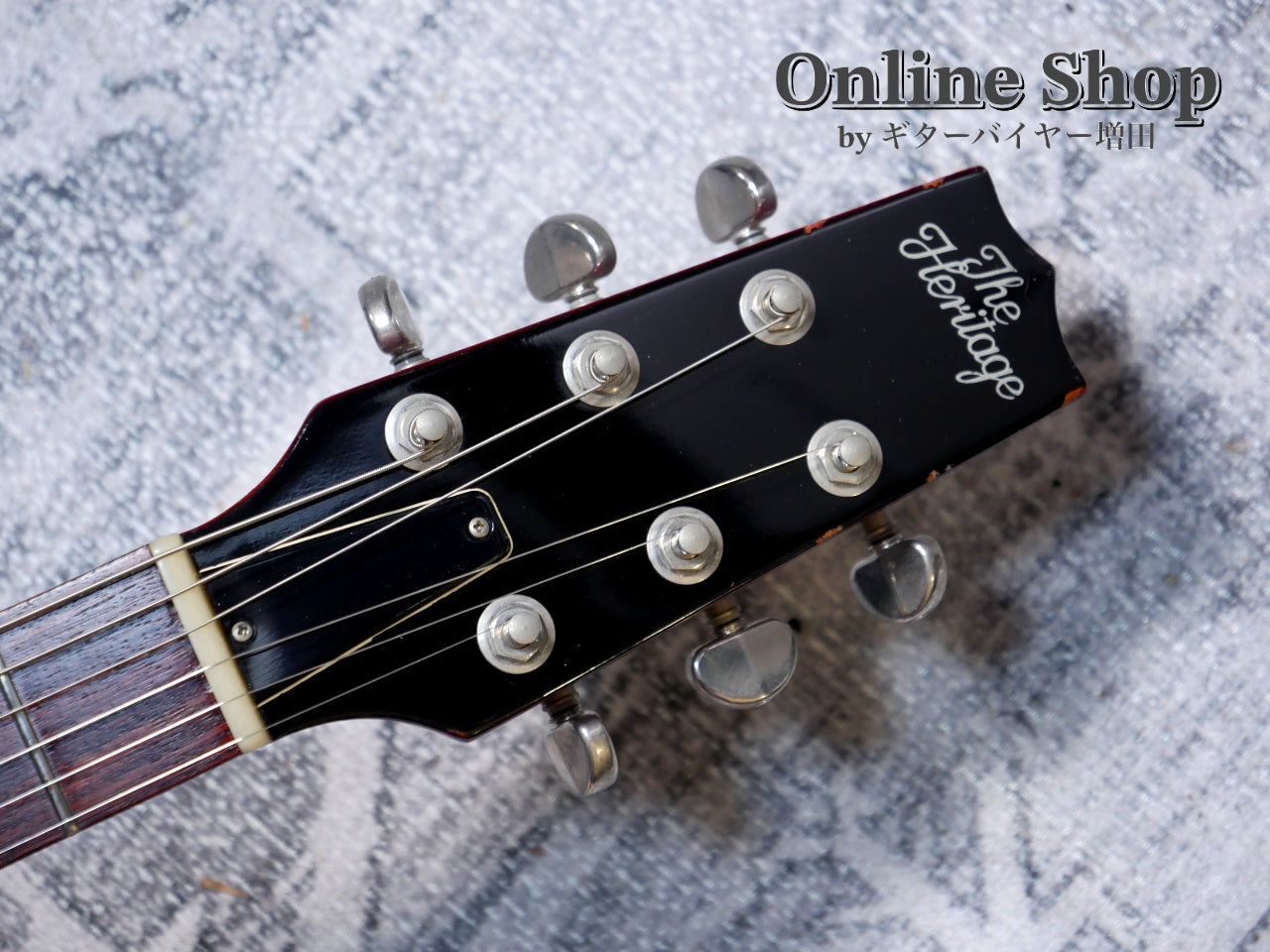 USED 2007 Heritage Guitars H-137 Cherry