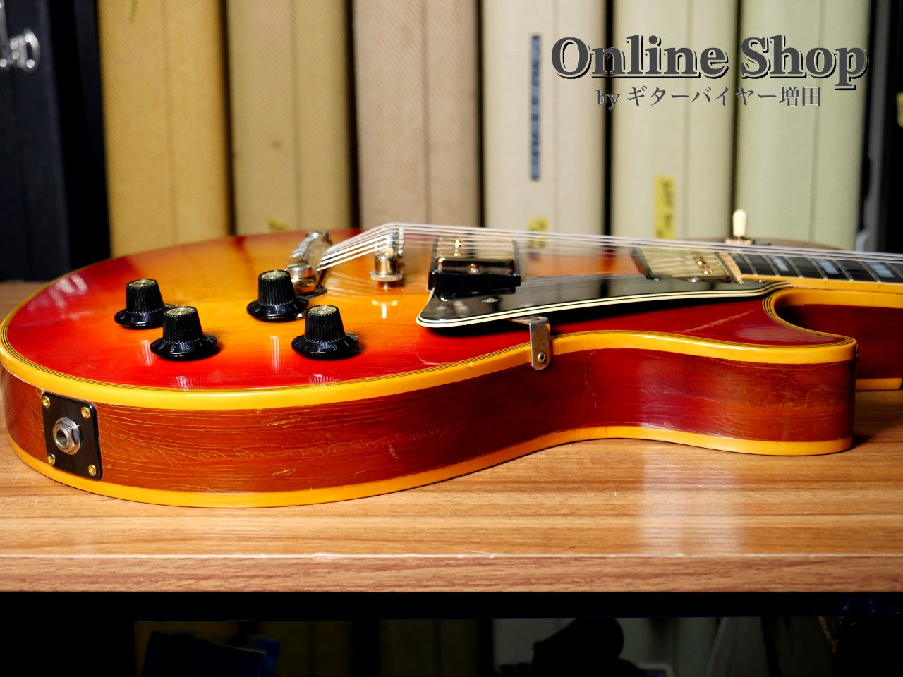 VINTAGE 1973 Gibson Les Paul Custom Cherry Sunburst