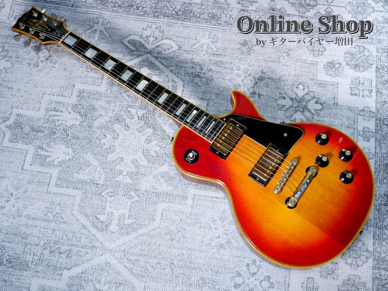 VINTAGE 1973 Gibson Les Paul Custom Cherry Sunburst