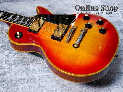 VINTAGE 1973 Gibson Les Paul Custom Cherry Sunburst