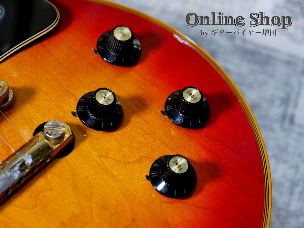 Custom エレキギター サンバースト Les Paul Custom Figured Top Cheery Sunburst 2004: エレキギター