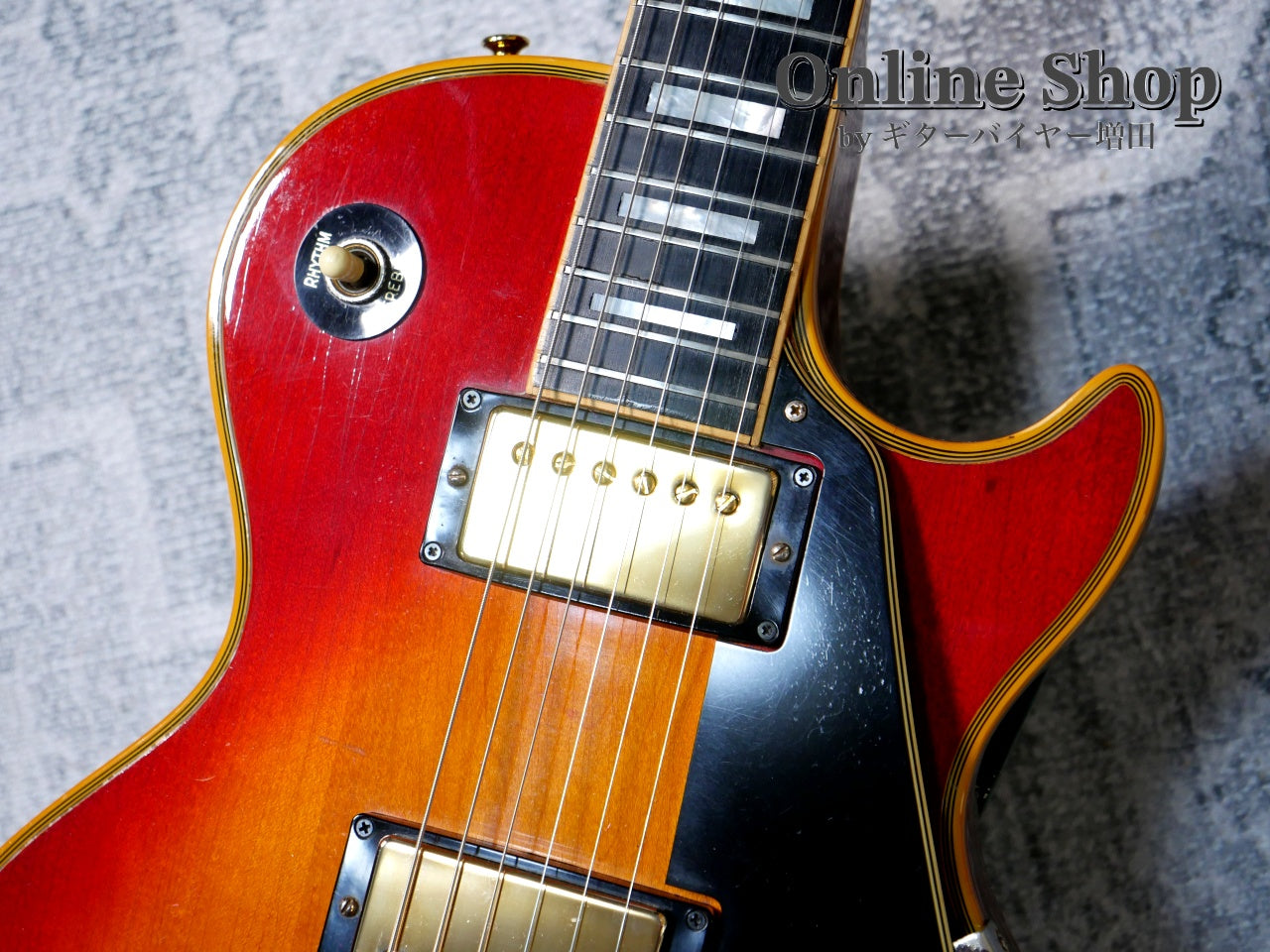 VINTAGE 1973 Gibson Les Paul Custom Cherry Sunburst