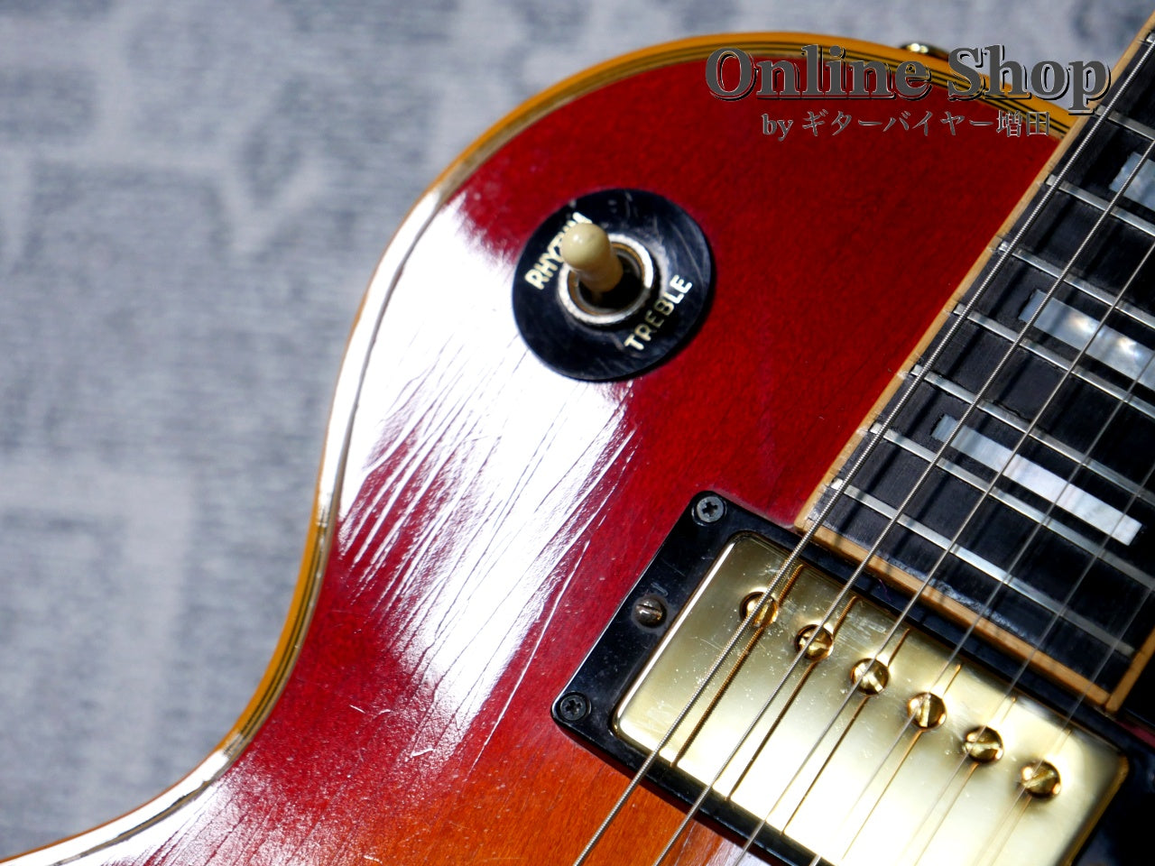 VINTAGE 1973 Gibson Les Paul Custom Cherry Sunburst