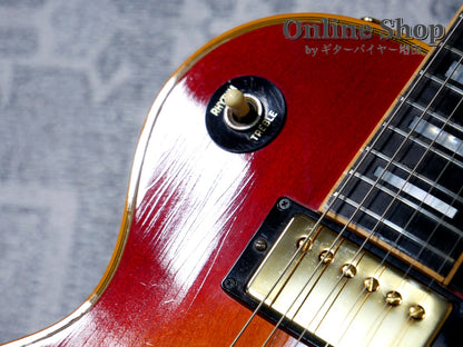 VINTAGE 1973 Gibson Les Paul Custom Cherry Sunburst