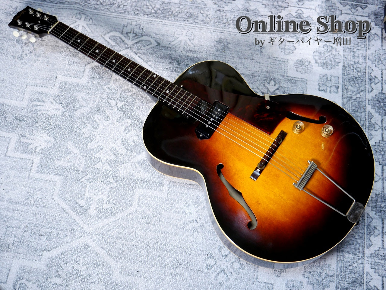 VINTAGE 1949 Gibson ES-125 Sunburst – ギターバイヤー増田の
