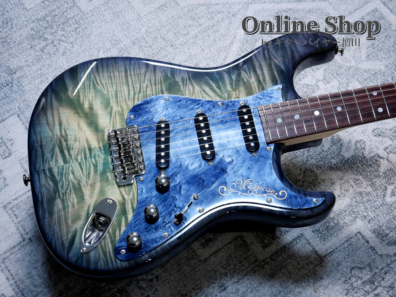 USED 2025 momose MC-TOCHI SP'25/NJ Dark Blue Burst – ギター