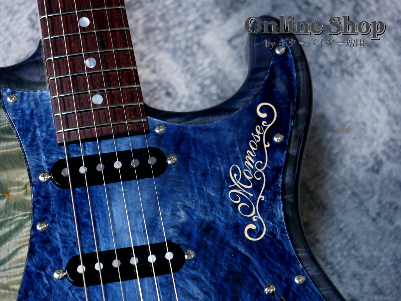 USED 2025 momose MC-TOCHI SP'25/NJ Dark Blue Burst – ギター