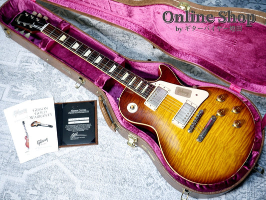 【商談中】USED 2013 Gibson Custom Shop Historic Collection 1959 Les Paul Reissue Iced Tea VOS
