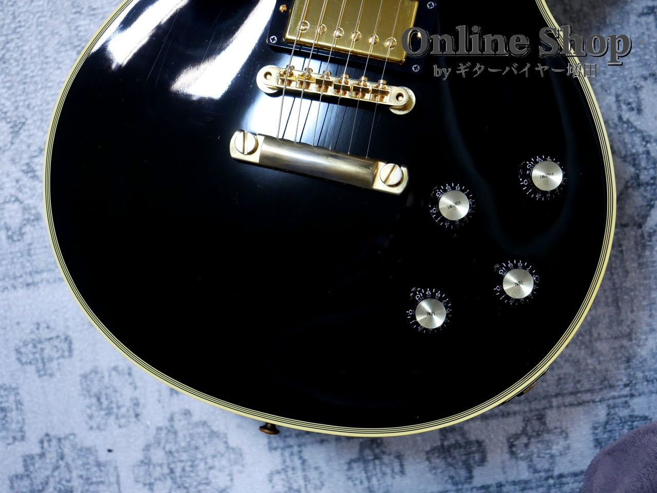 USED 2004 Gibson Custom Shop 1968 Les Paul Custom Ebony