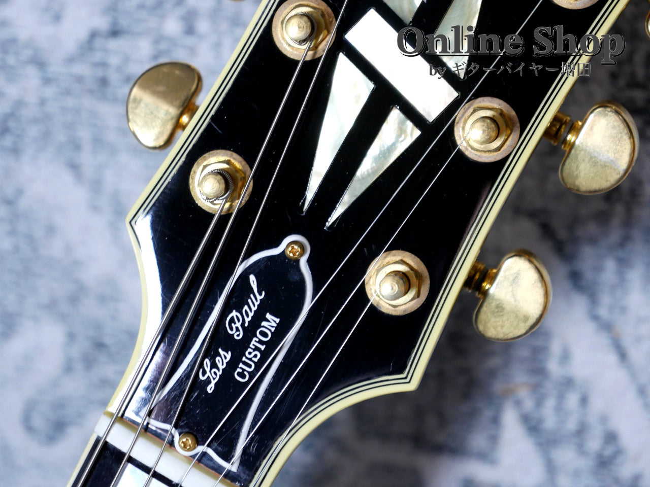USED 2004 Gibson Custom Shop 1968 Les Paul Custom Ebony – ギター