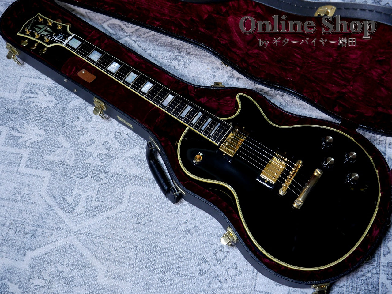 USED 2004 Gibson Custom Shop 1968 Les Paul Custom Ebony – ギター
