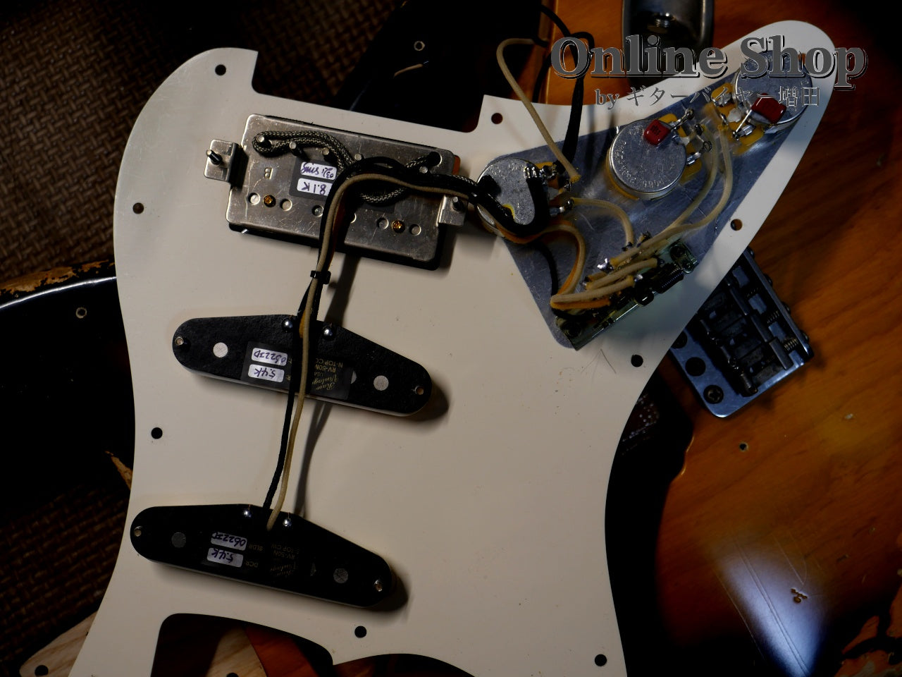 USED 2022 Xotic XSC-2 "5A Flame Maple Neck" 2-Tone Burst / Maple Heavy Aged