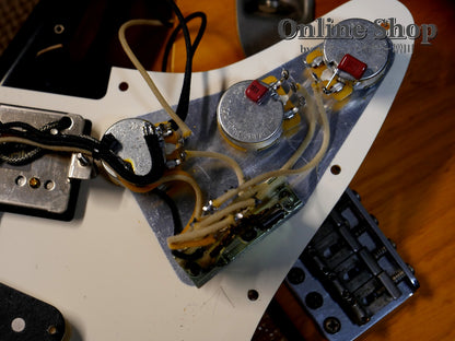 USED 2022 Xotic XSC-2 "5A Flame Maple Neck" 2-Tone Burst / Maple Heavy Aged