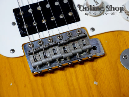 USED 2022 Xotic XSC-2 "5A Flame Maple Neck" 2-Tone Burst / Maple Heavy Aged