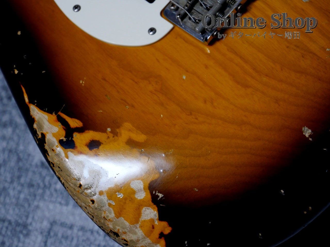 USED 2022 Xotic XSC-2 "5A Flame Maple Neck" 2-Tone Burst / Maple Heavy Aged