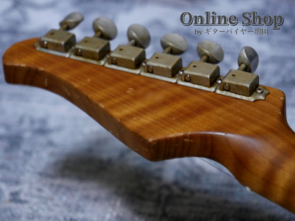 USED 2022 Xotic XSC-2 "5A Flame Maple Neck" 2-Tone Burst / Maple Heavy Aged