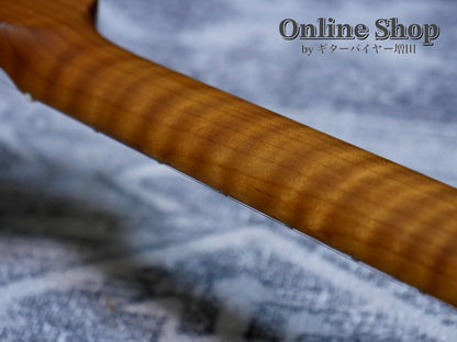 USED 2022 Xotic XSC-2 "5A Flame Maple Neck" 2-Tone Burst / Maple Heavy Aged