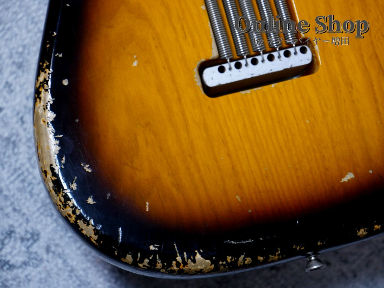 USED 2022 Xotic XSC-2 "5A Flame Maple Neck" 2-Tone Burst / Maple Heavy Aged