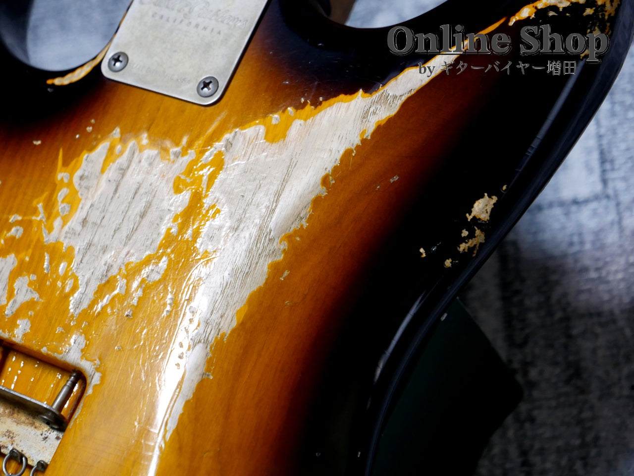 USED 2022 Xotic XSC-2 "5A Flame Maple Neck" 2-Tone Burst / Maple Heavy Aged