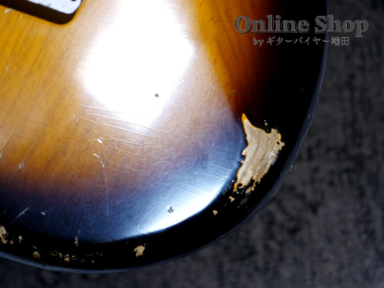 USED 2022 Xotic XSC-2 "5A Flame Maple Neck" 2-Tone Burst / Maple Heavy Aged