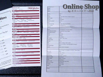 USED 2022 Xotic XSC-2 "5A Flame Maple Neck" 2-Tone Burst / Maple Heavy Aged