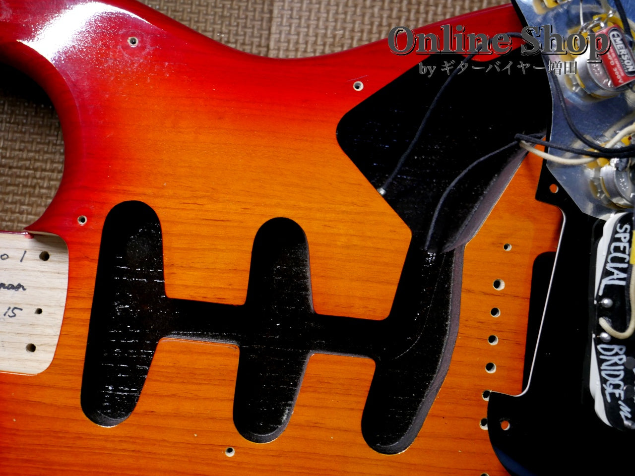 USED 2024s K.Nyui Custom Guitars KNST MH Cherry Sunburst / Maple