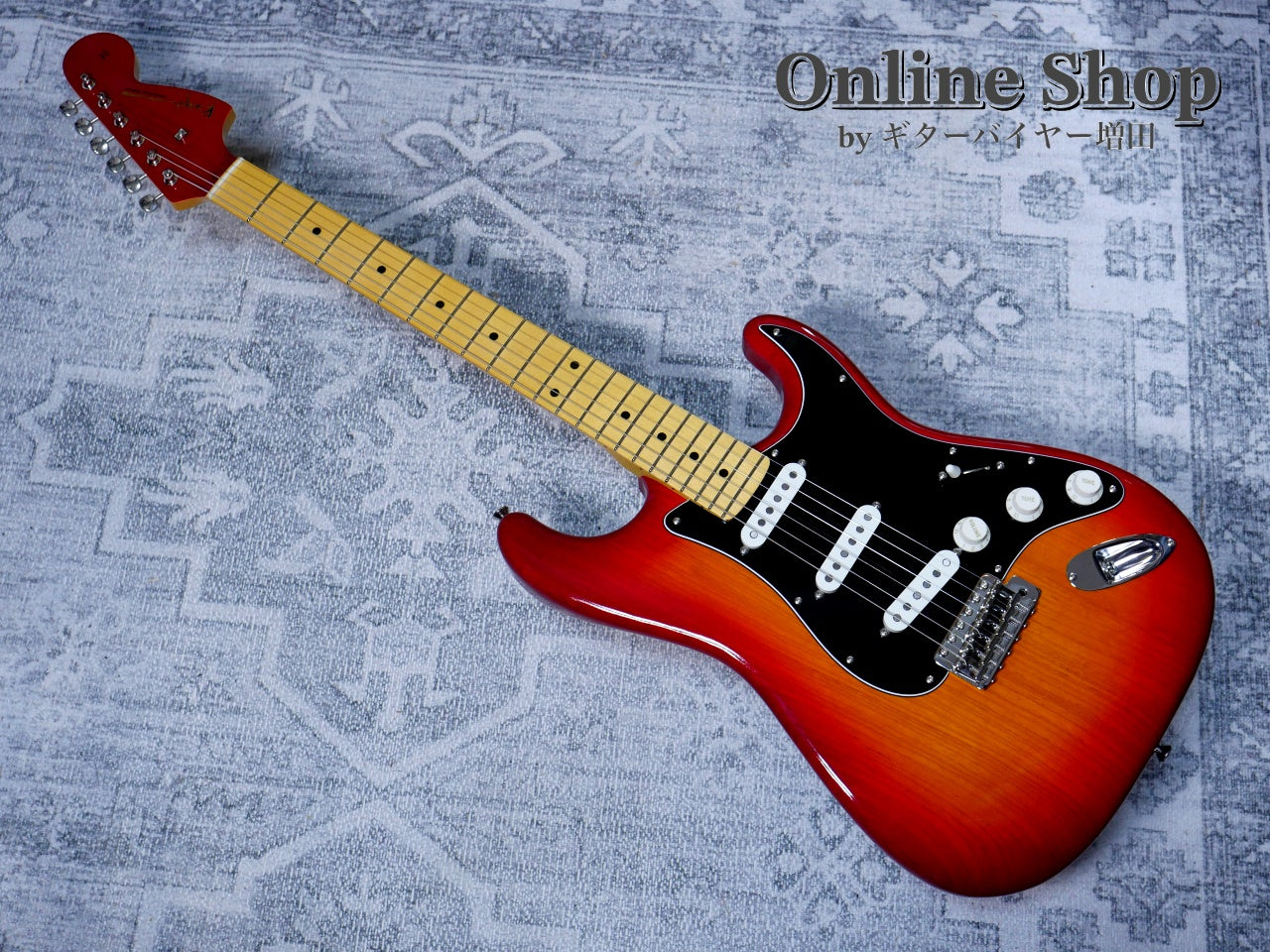 USED 2024s K.Nyui Custom Guitars KNST MH Cherry Sunburst / Maple