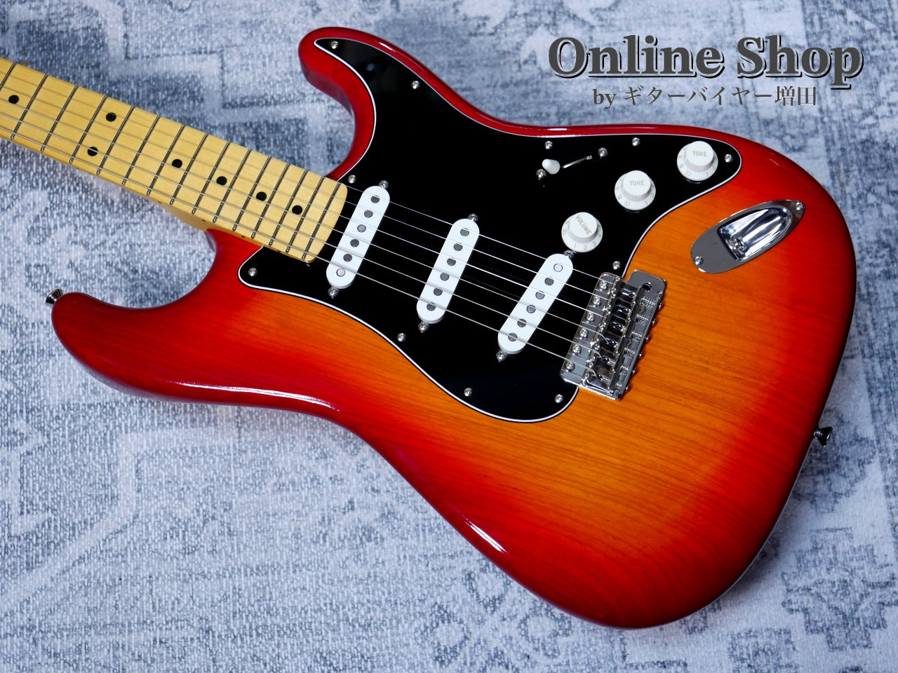 USED 2024s K.Nyui Custom Guitars KNST MH Cherry Sunburst / Maple