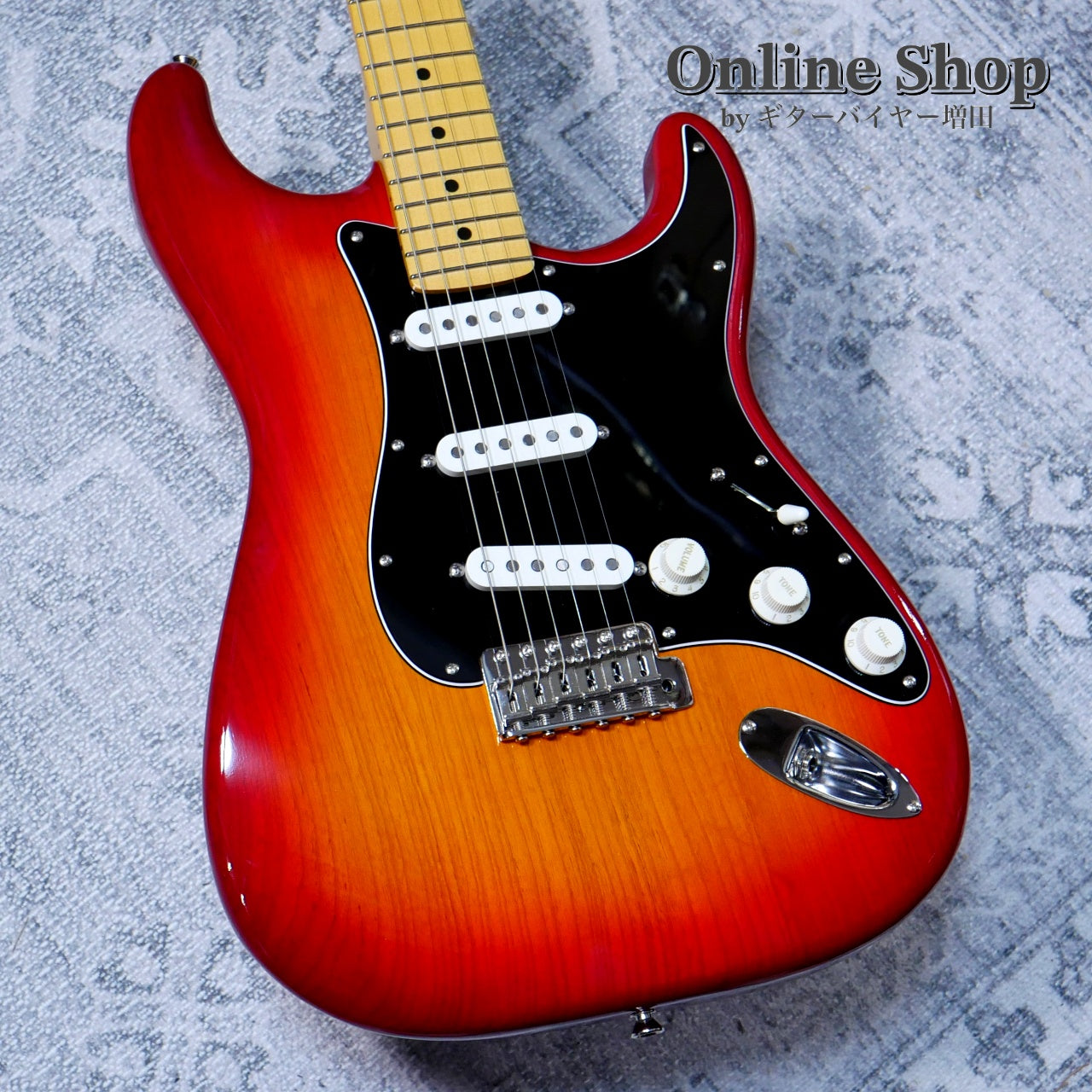 USED 2024s K.Nyui Custom Guitars KNST MH Cherry Sunburst / Maple