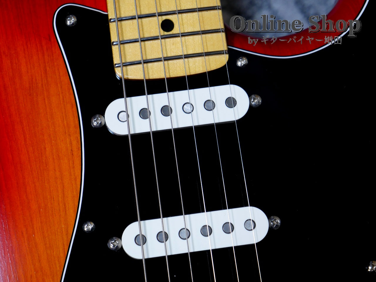 USED 2024s K.Nyui Custom Guitars KNST MH Cherry Sunburst / Maple