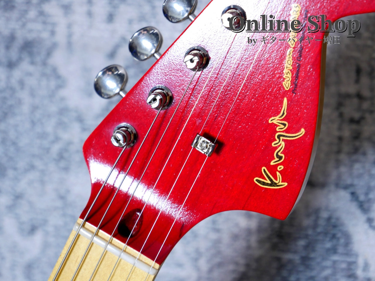 USED 2024s K.Nyui Custom Guitars KNST MH Cherry Sunburst / Maple